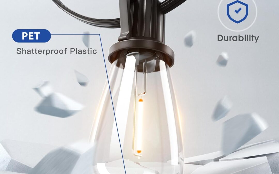addlon 100FT LED Outdoor String Lights review