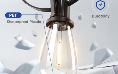 addlon 100FT LED Outdoor String Lights review