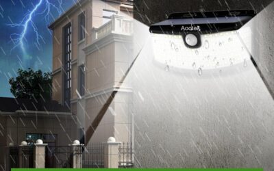 Aootek New Solar Motion Sensor Lights Review