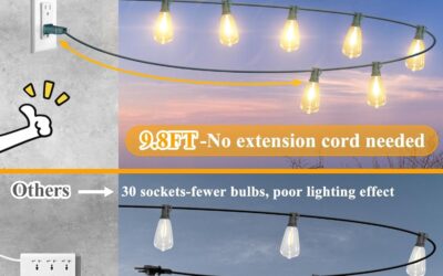 Brightever LED Outdoor String Lights