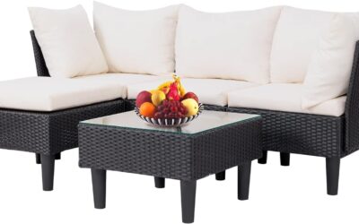 FDW Outdoor Sectional Rattan Chair Review