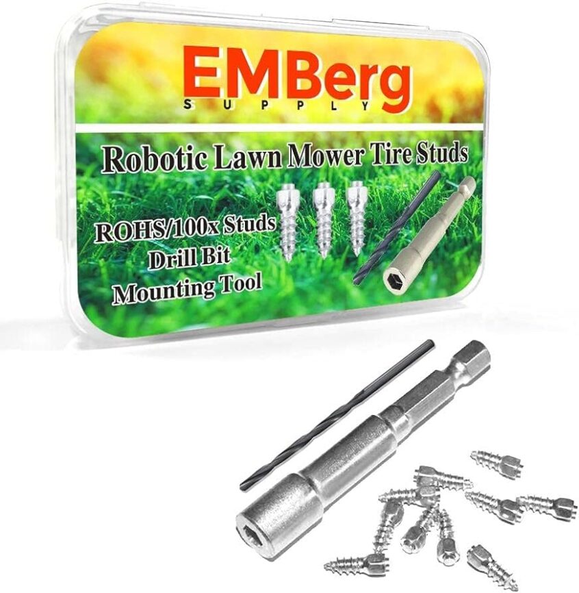 EMBerg Robotic Lawn Mower Wheel Studs Used for Worx Landroid, Robomow, and Husqvarna mowers