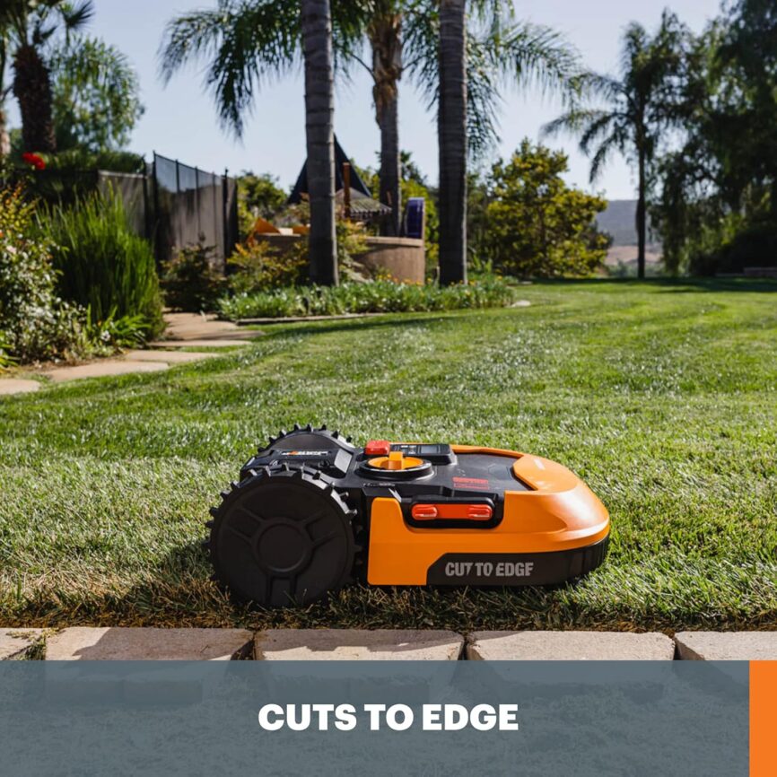 Worx Landroid S 20V 2.0Ah Robotic Lawn Mower 1/8 Acre / 5,445 Sq Ft. Power Share - WR165 (Battery Charger Included)