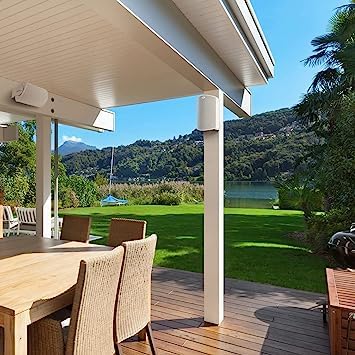 Polk Audio Atrium 8 SDI Flagship All-Weather Outdoor Speakers (4 Speaker Pack) - White