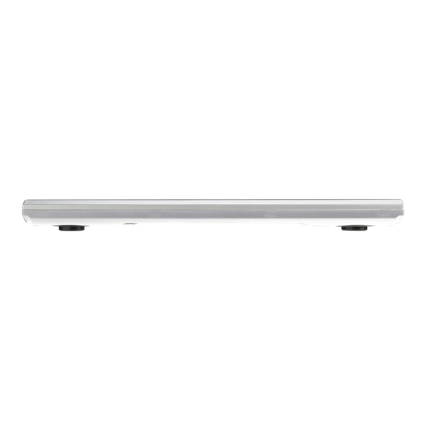EatSmart Precision Plus Digital Bathroom Scale, 440 lb Capacity, Ultra-Wide Platform with Step-On Technology, Accurate Body Weight Scale, Grey