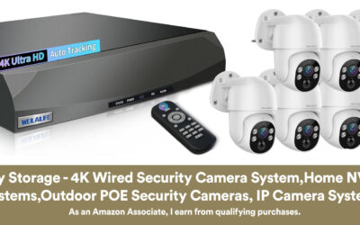 WEILAILIFE 4K UHD 8MP Security Camera System – Best Wired Home Surveillance for 2025