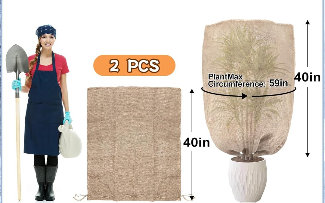 ANPHSIN Burlap Plant Covers Review