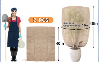 ANPHSIN Burlap Plant Covers Review