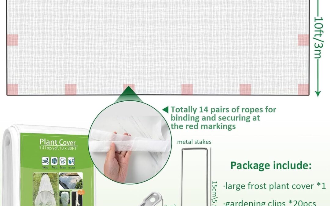 Plant Covers Freeze Protection Review