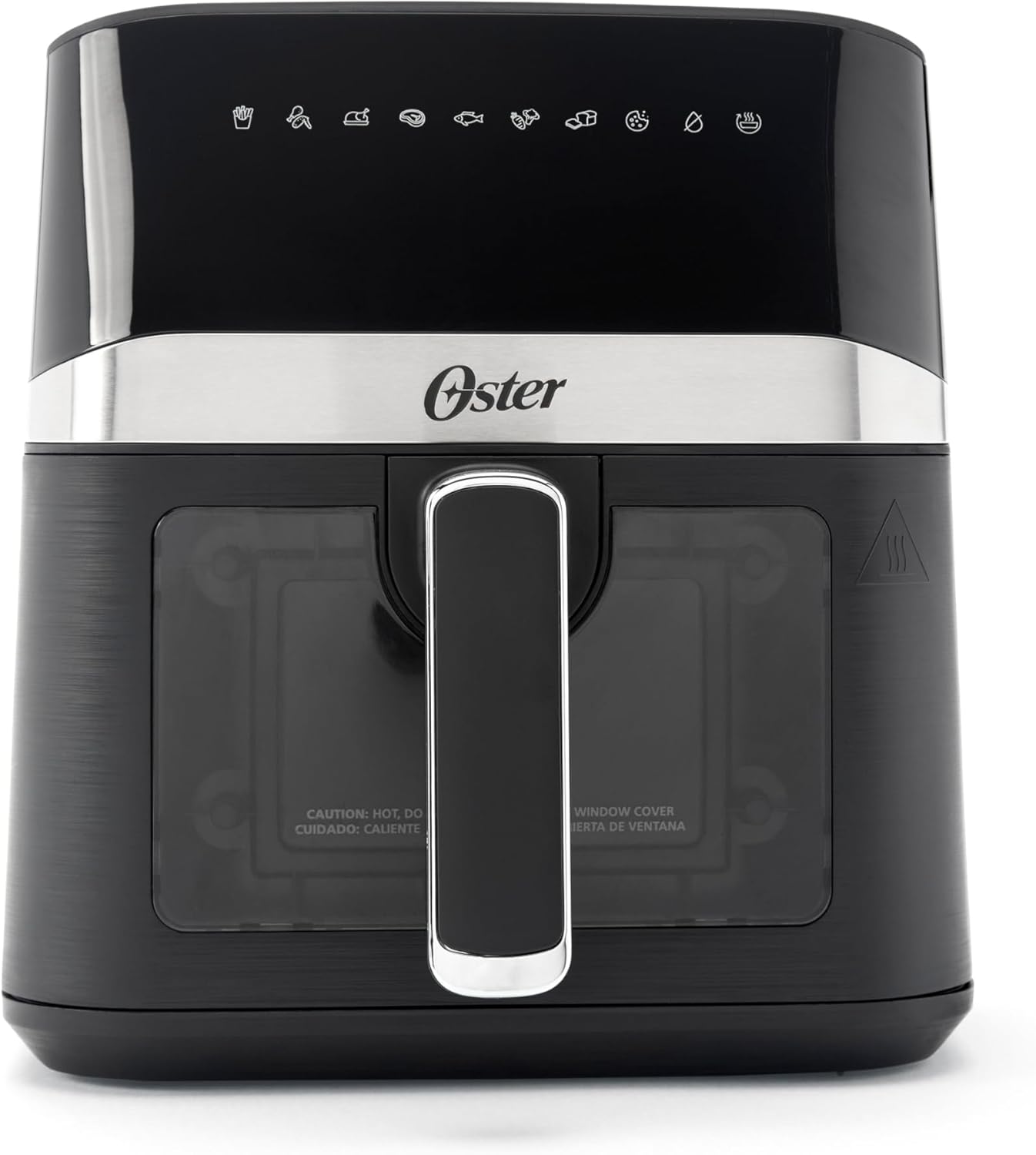 Oster Compact Air Fryer, 4-Quart Digital Airfryer with Window, Easy-to-Use Countertop Air Fryer